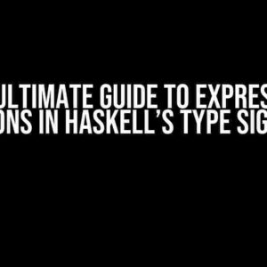 The Ultimate Guide to Expressing Functions in Haskell’s Type Signature